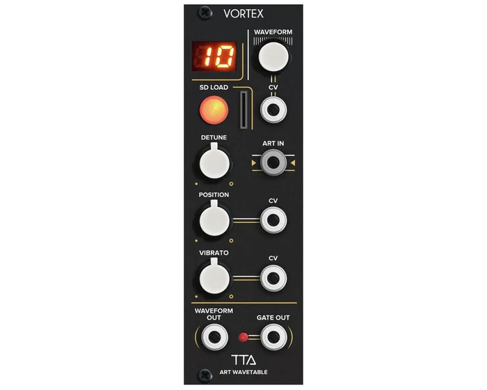 TipTop Audio Vortex – ART Wavetable Dual Oscilator