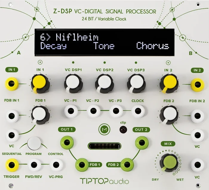Tiptop Audio Z-DSP Voltage Controlled Signal Processor NS