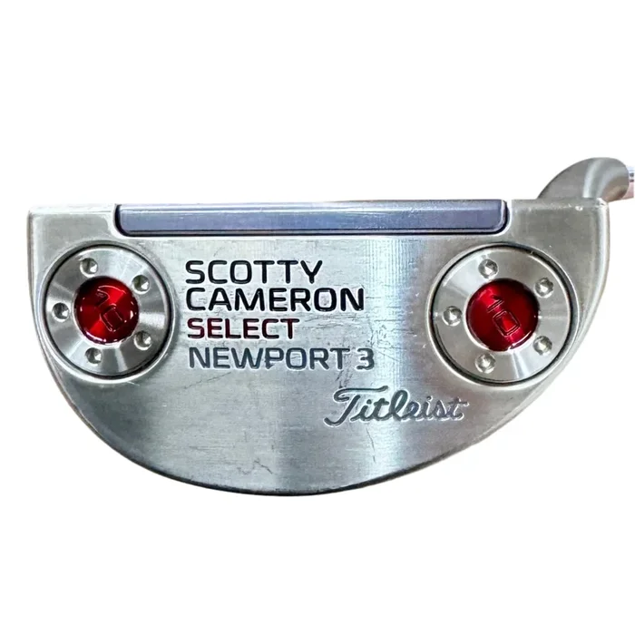Titleist Scotty Cameron SELECT NEWPORT 3 Mid-Mallet Putter RH Golf Club w/ Headcover