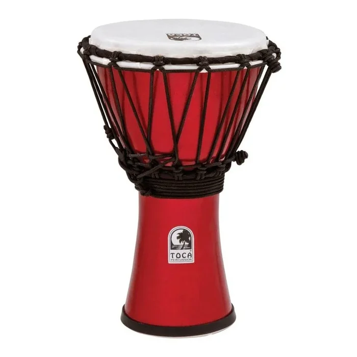 Toca Freestyle Colorsound 7 Djembe, Metallic Red