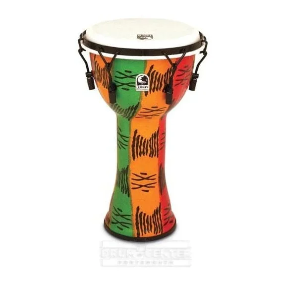Toca Freestyle II Mechanically Tuned Djembe, Spirit 10″