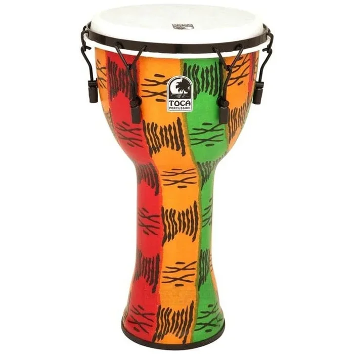 Toca Freestyle II Mechanically Tuned Djembe, Spirit 12″