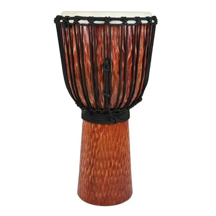 Toca Street Djembe Cherry Stain Large