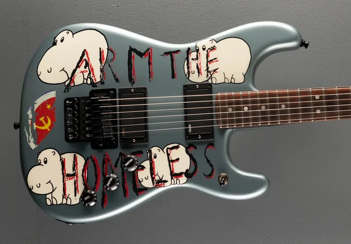 Tom Morello “Arm The Homeless” Signature – Blue Ice Metallic