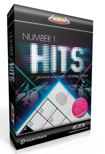 Toontrack Number 1 Hits EZX Expansion for EZ Drummer