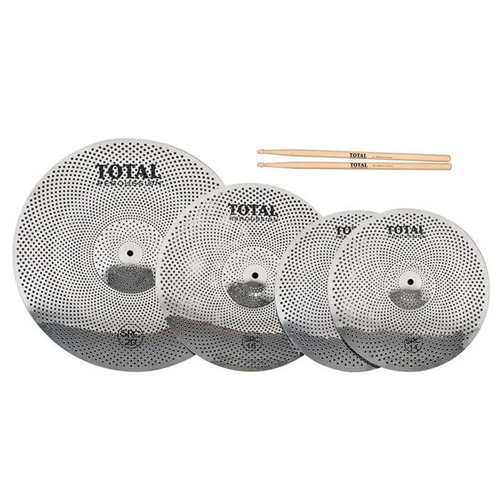 Total Percussion 14PR/16/20 SRC50 Sound Reduction Cymbal Set