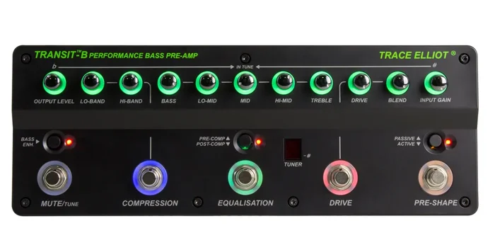 Trace Elliot Transit B Bass Guitar Pre-amp & Effects Pedal