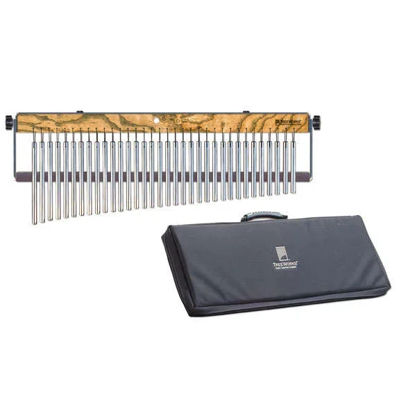 TreeWorks TRE630 Concert 34 Bar Chimes with Damper and Case