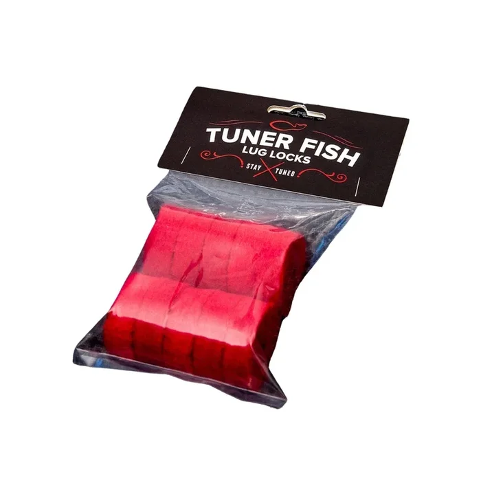 Tuner Fish Cymbal Felts – 10 Pack (Red)