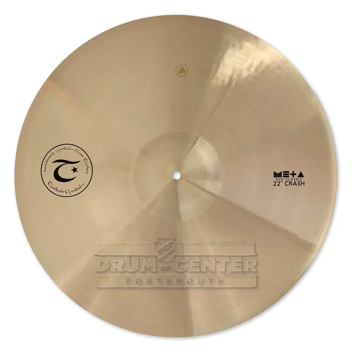 Turkish Meta Classic Crash Cymbal 22″