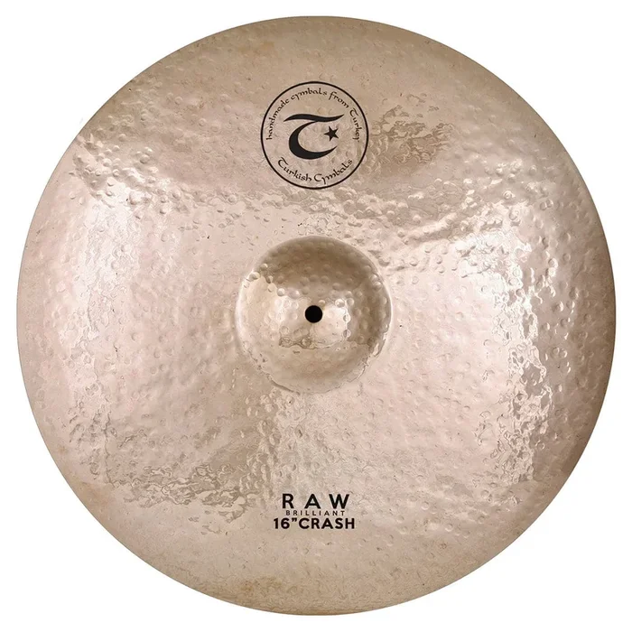 Turkish Raw Brilliant Crash Cymbal 16″