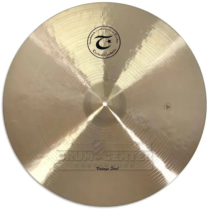 Turkish Vintage Soul Ride Cymbal 22″