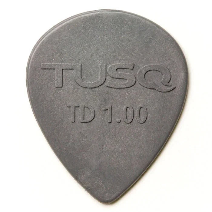Tusq Deep Teardrop Picks – 1.00 mm 6 Pack