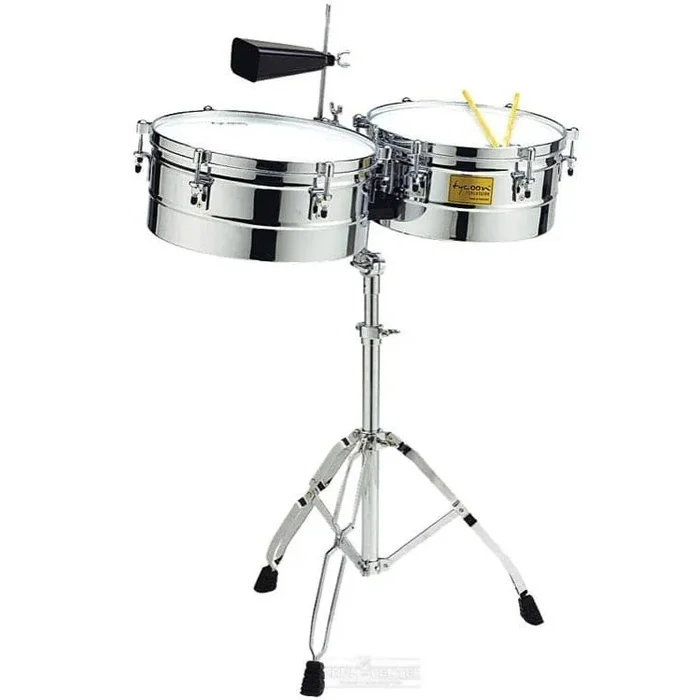 Tycoon 14″ & 15″ Chrome Shell Timbales