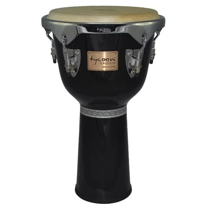 Tycoon Master Series Black Finish Djembe