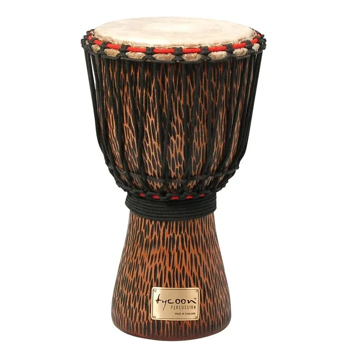 Tycoon Percussion 10 Chiseled Orange Series Djembe