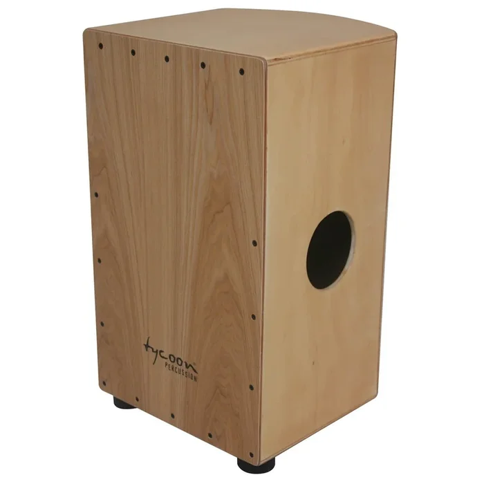 Tycoon Percussion 29 Roundback Series Cajon w/North American Ash Front Plate