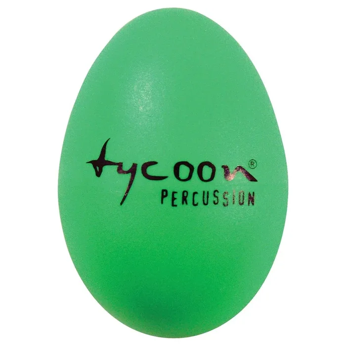 Tycoon Percussion Egg Shaker Green