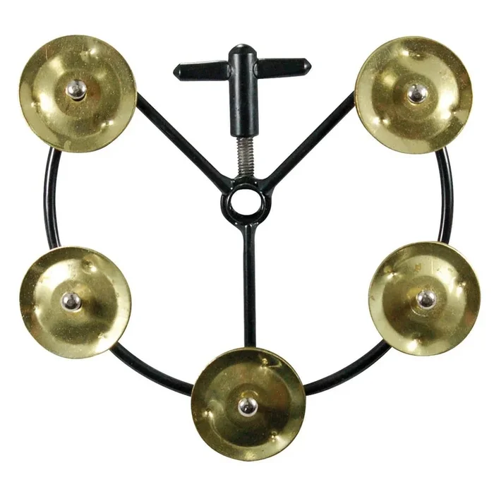 Tycoon Percussion Hi Hat Tambourine w/Brass Jingles