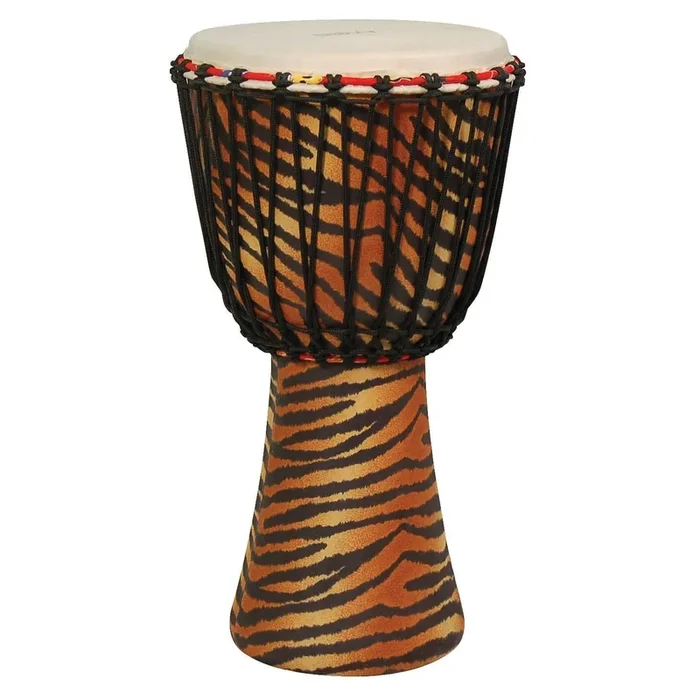Tycoon Percussion Master Fantasy Tiger African Djembe