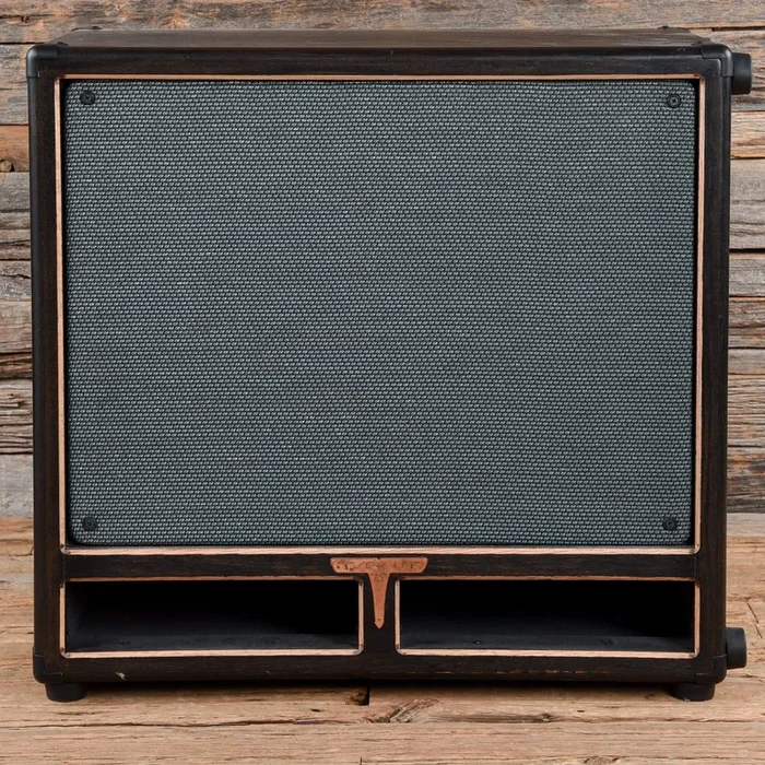 Tyrant Tone 1×15 Dual Ported Bass Cab Ebony w/Saphire Grill