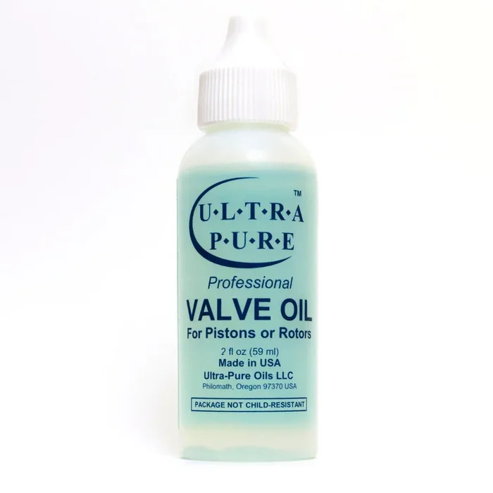 Ultra-Pure Professional Valve Oil for Pistons or Rotors – 59ml / 2 fl oz.