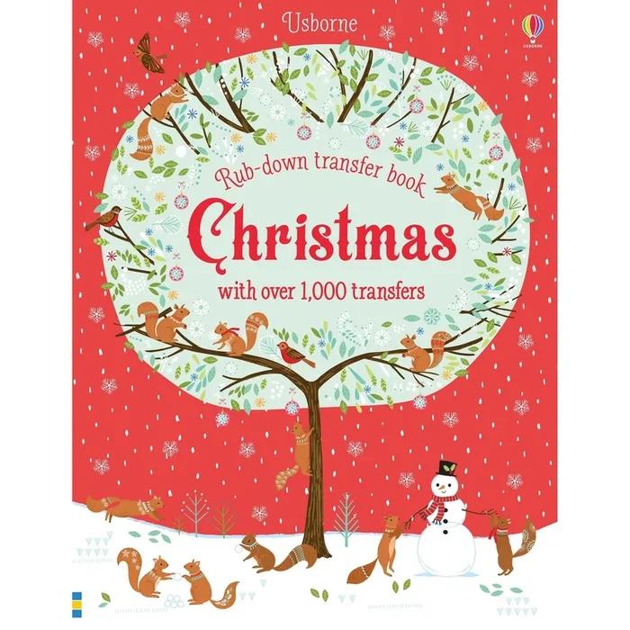 Usborne Christmas transfers book