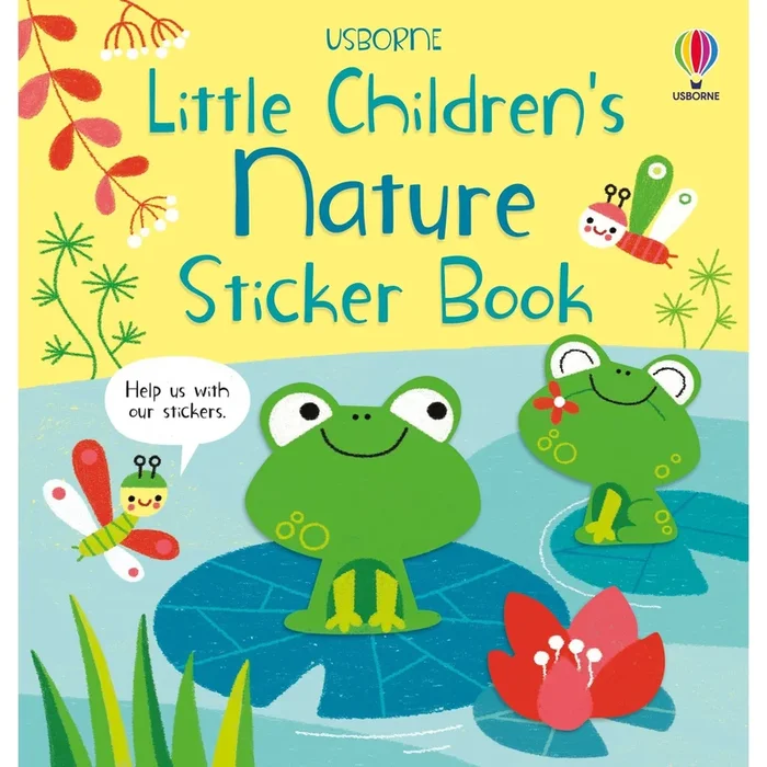 Usborne little children’s nature sticker book
