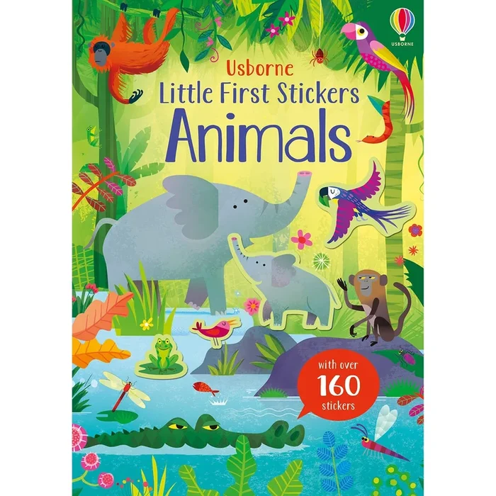 Usborne little first stickers animals