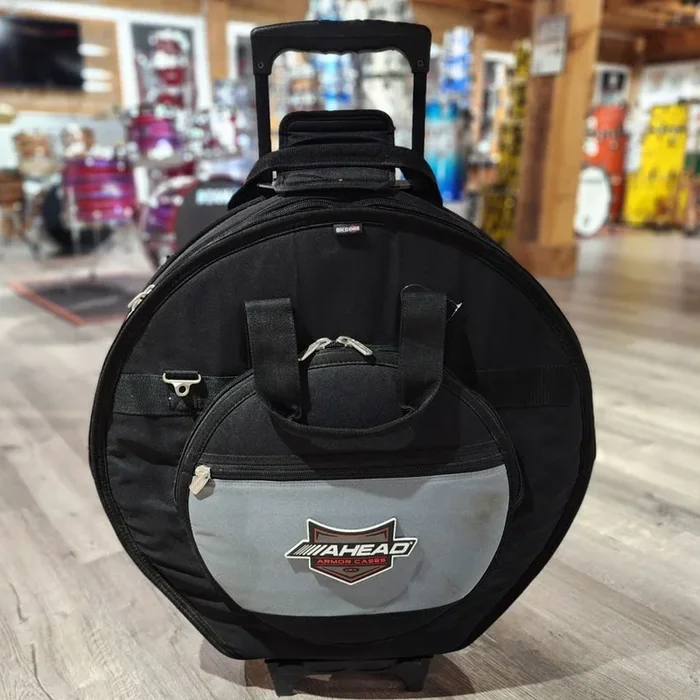 Used Ahead Armor Deluxe Cymbal Bag 24″ w/Wheels – Very Good