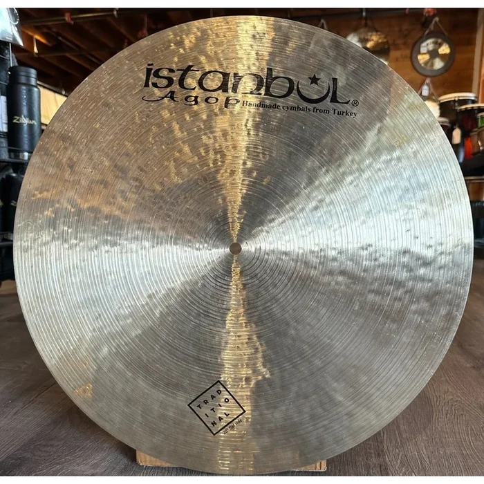 Used Istanbul Agop Traditional Flat Ride Cymbal 20″