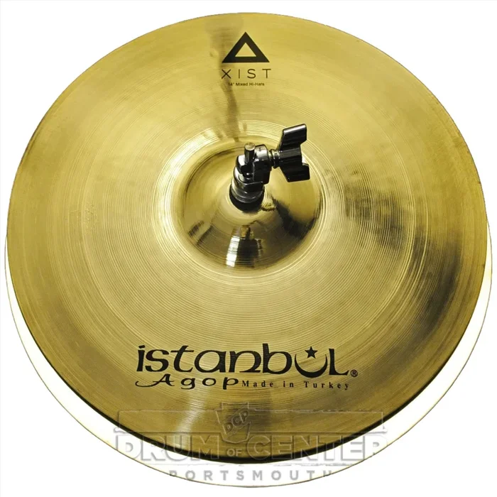 Used Istanbul Agop Xist Mixed Hi Hat Cymbals 14″