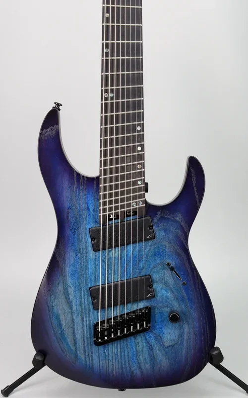 Used Legator N8FP 8-String Electric Guitar Cali Cobalt