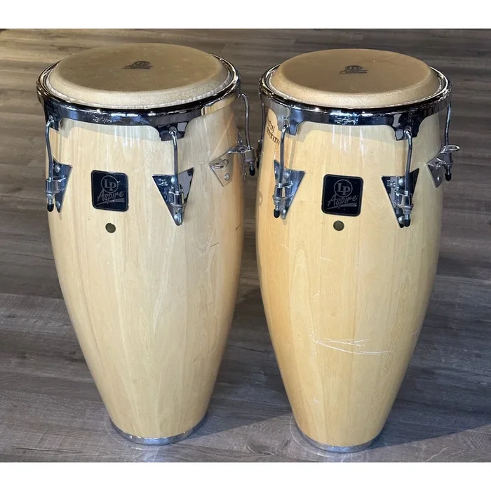 Used LP Aspire Conga Set Natural Wood