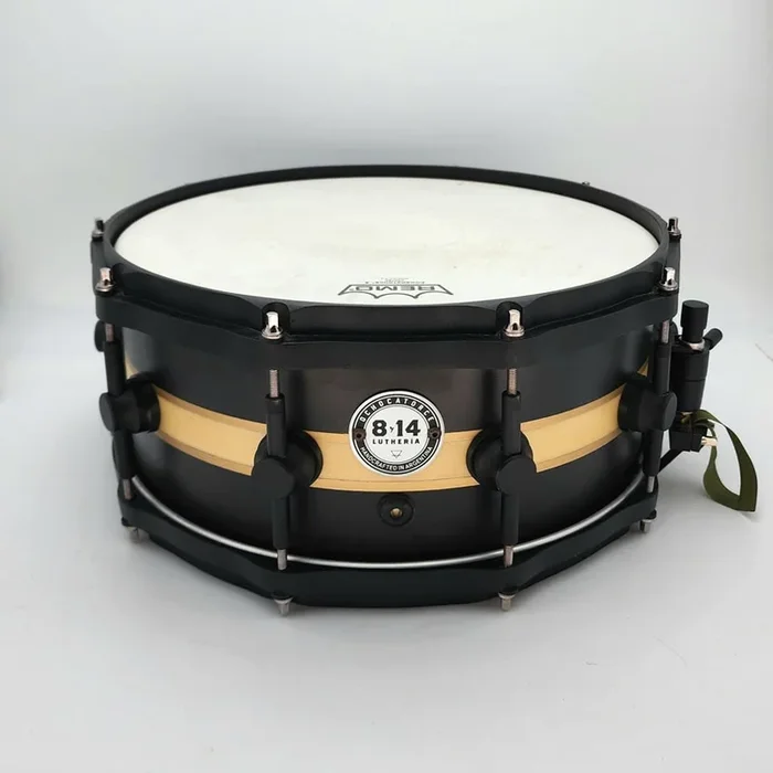 Used Ocho Catorce Custom Maple Snare Drum 14×6 w/Bag – Very Good