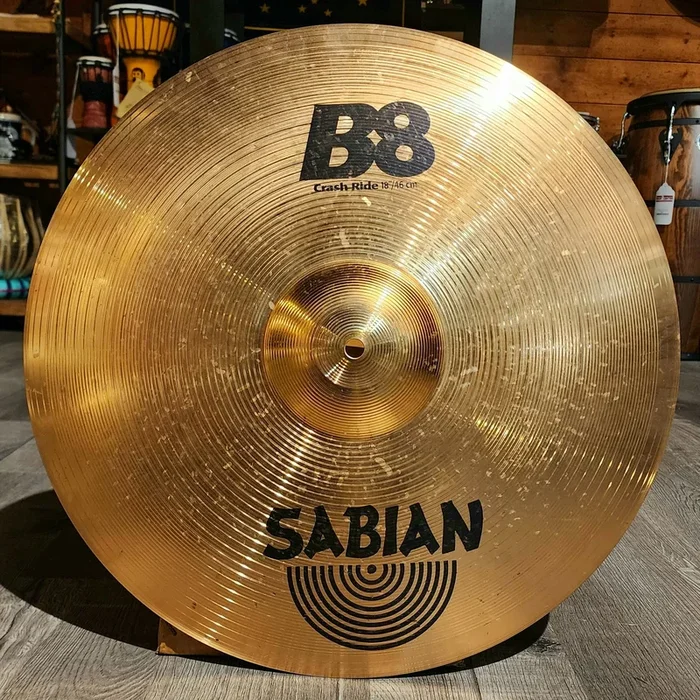 Used Sabian B8 Crash/Ride Cymbal 18″
