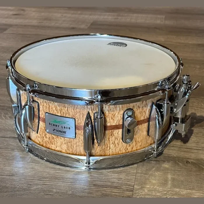 Used Sonor Benny Greb Signature Beech Snare Drum 2.0 13×5.75