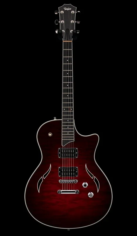 Used Taylor T3 (2015) – Ruby Red Burst #55159 with Original Hard Case