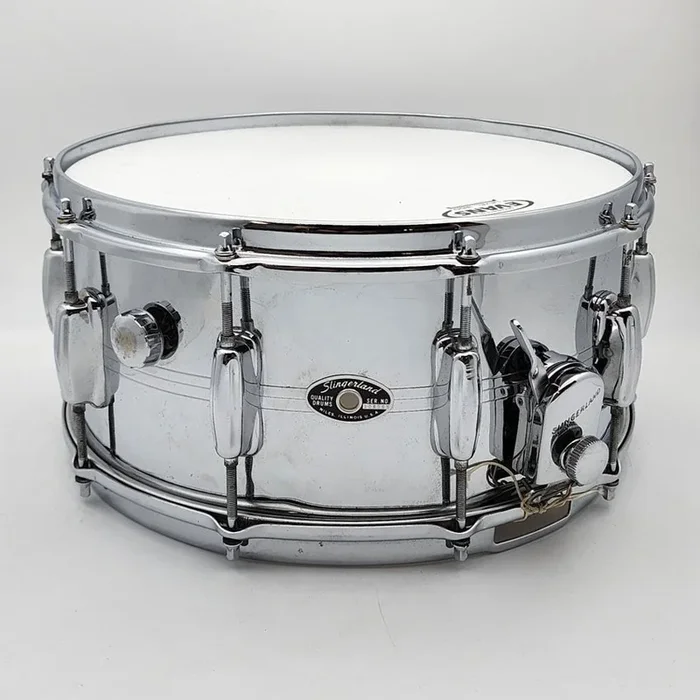 Used Vintage Slingerland Sound King COB Snare Drum 14×6.5 – Fair