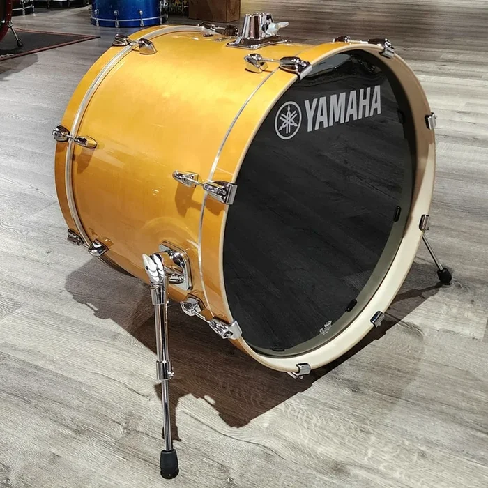 Used Yamaha Stage Custom Birch Bass Drum 22×17 Natural Wood