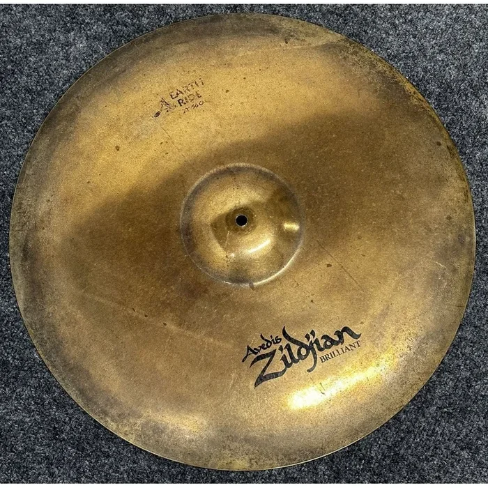 Used Zildjian A Earth Ride Cymbal 22″ Brilliant – Very Good