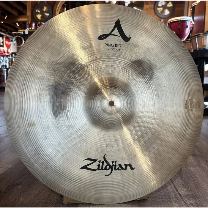Used Zildjian A Ping Ride Cymbal 20″