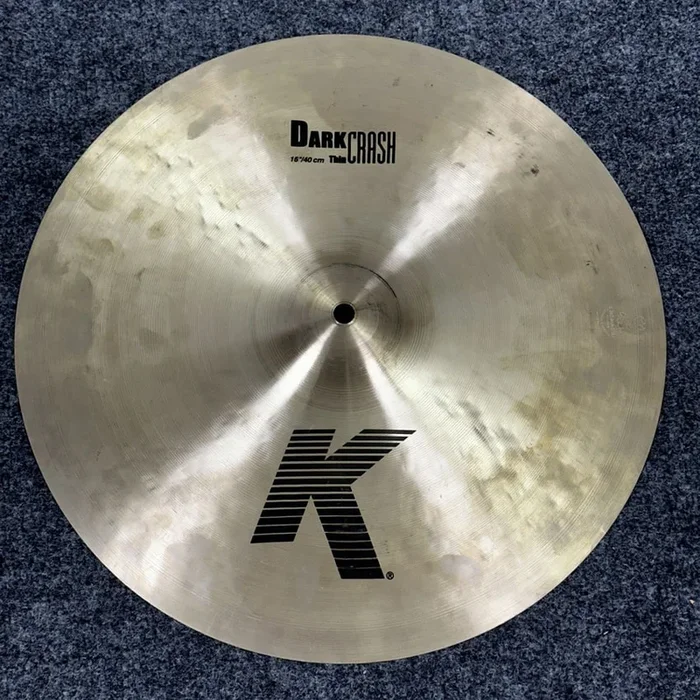 Used Zildjian K Dark Thin Crash Cymbal 16″ – Excellent