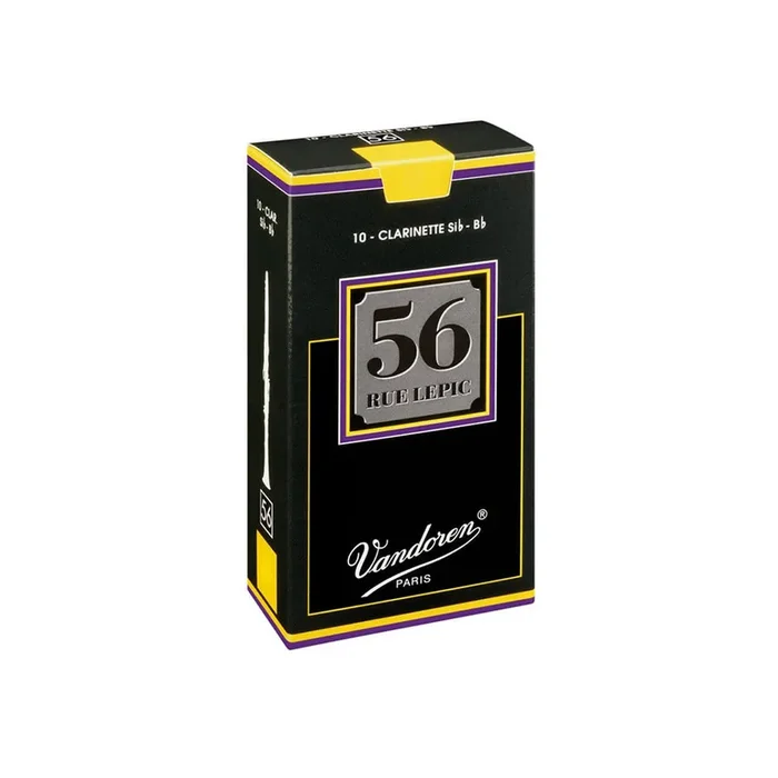 Vandoren 56 Rue Lepic Bb Clarinet Reeds – Box of 10