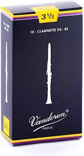 Vandoren – Clarinet – 3.5 – 10 Pack