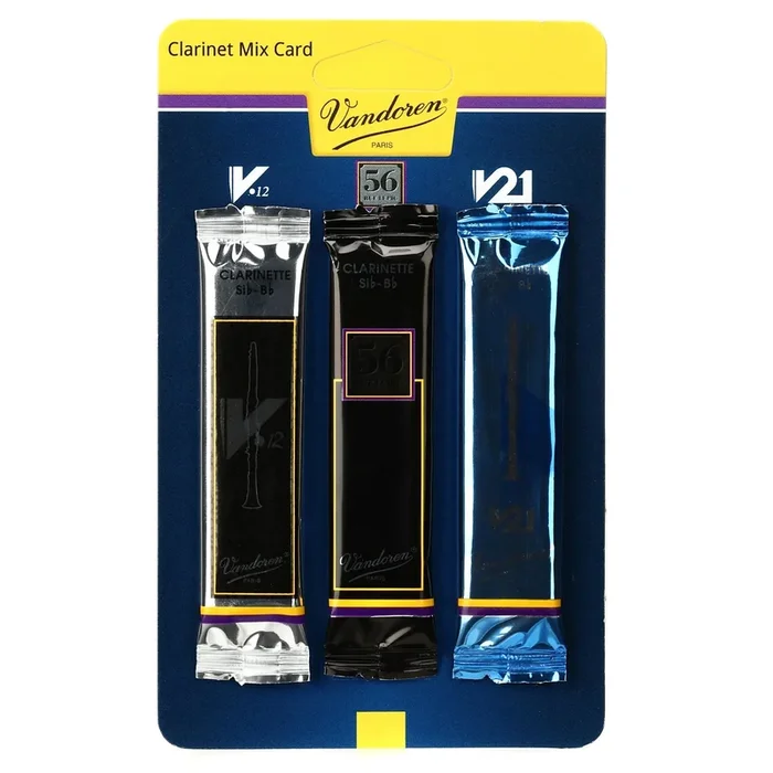 Vandoren Clarinet Mix Card includes 1 each 3 V.12, 56 Rue Lepic, V21