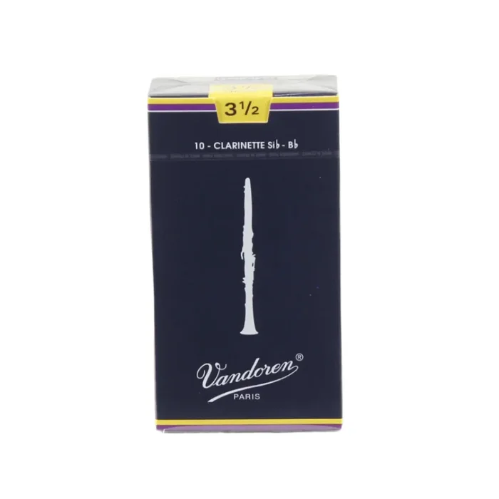 Vandoren CR1035 #3.5 Bb Clarinet Reeds – Box of 10