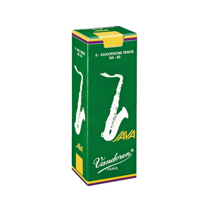 Vandoren Java Green Tenor Saxophone Reeds – Box of 5