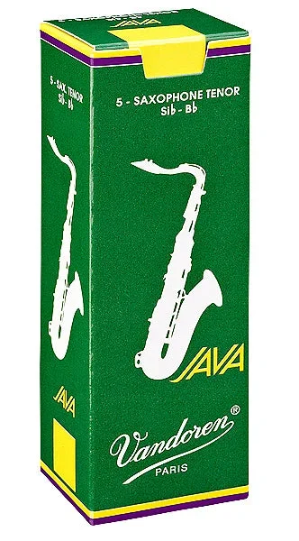 VANDOREN Java Tenor Sax Reeds – 5-Pack of 2.5 Strength
