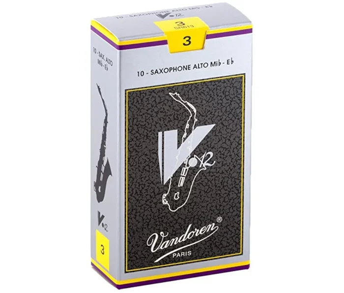 Vandoren SR613 V12 #3 Alto Saxophone Reeds – 10 Pack